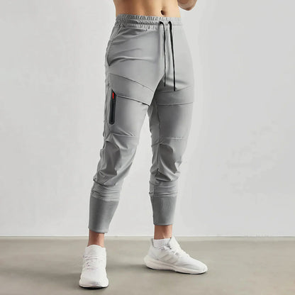 Max - Graue Slim-Fit Sport-Hose