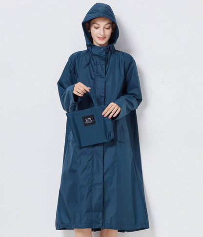 Robuster Regenmantel mit Kapuze für Damen - Marcela