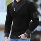 Herren-Pullover mit Schal-Kragen
