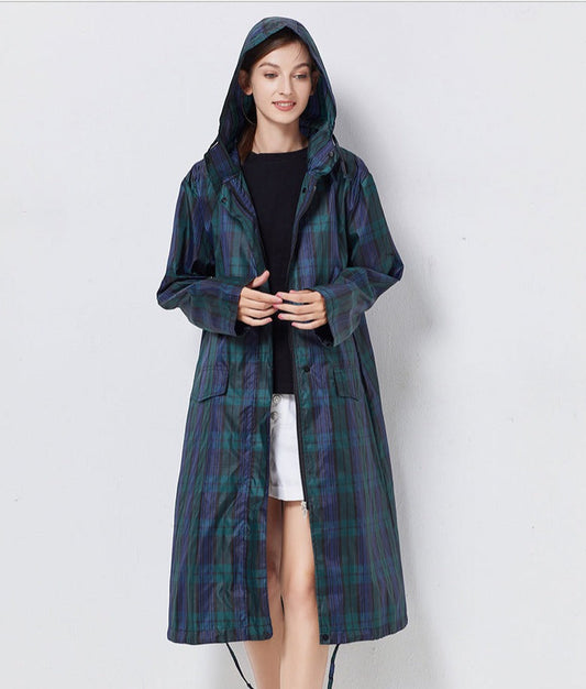 Robuster Regenmantel mit Kapuze für Damen - Marcela