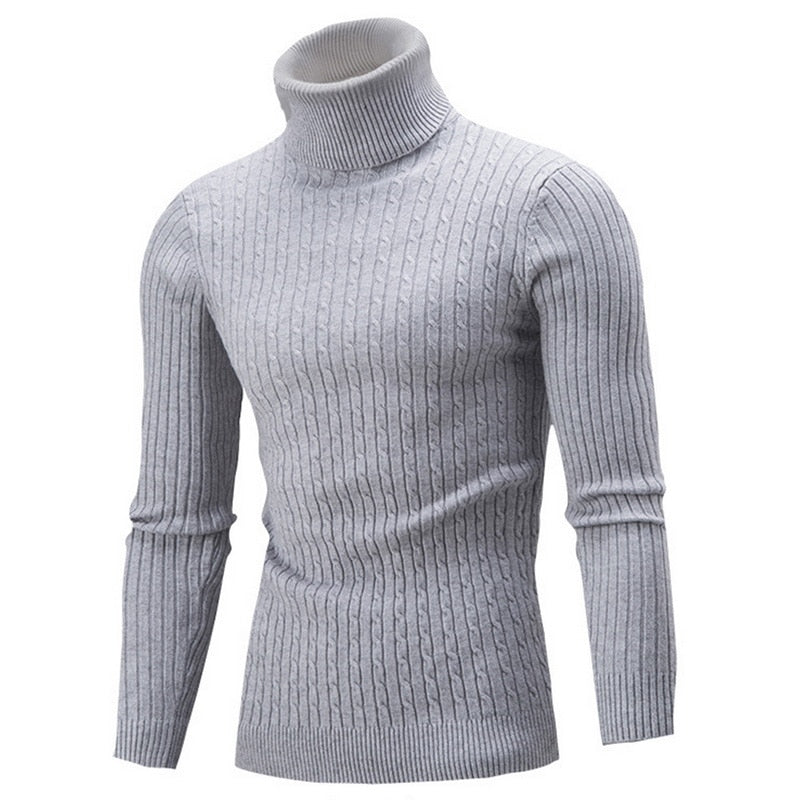 Klaus – Warmer Rollkragenpullover für Herren