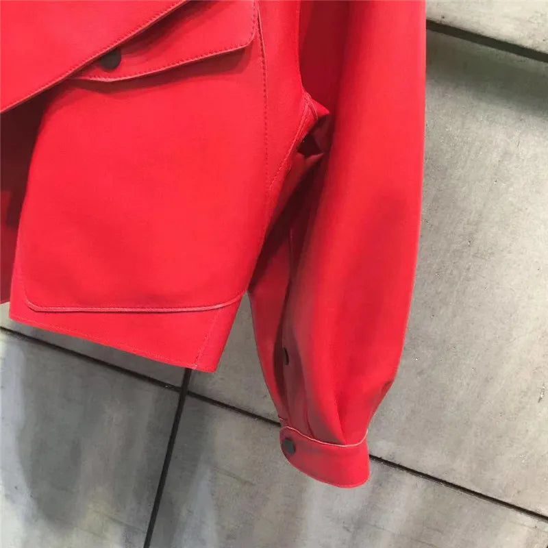 Retro und stilvoll Lederjacke - Ellen