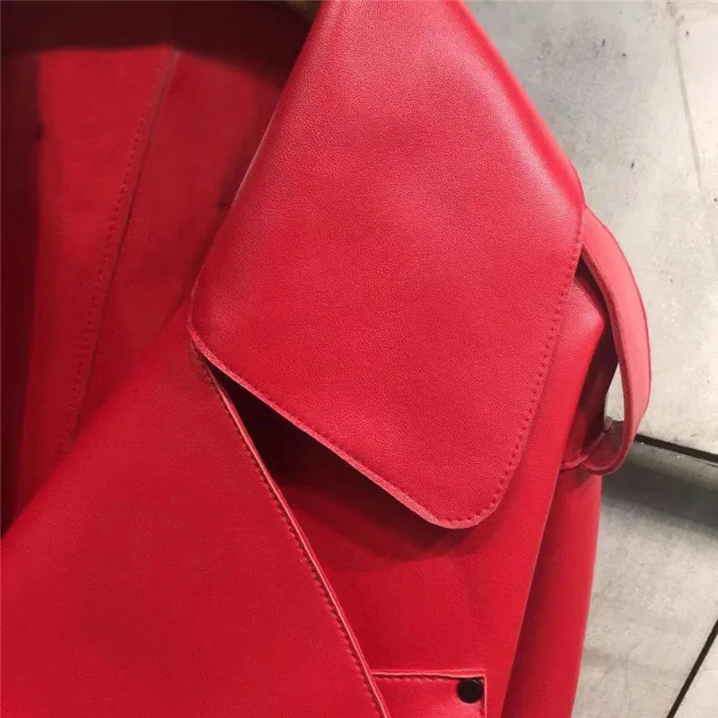 Retro und stilvoll Lederjacke - Ellen