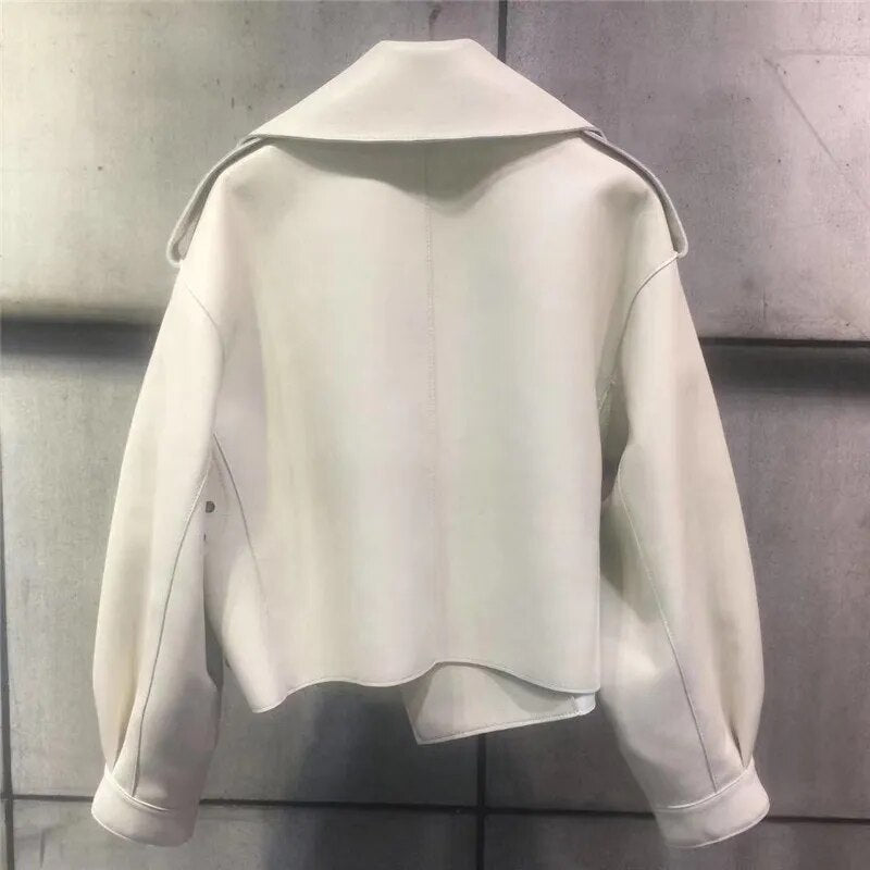 Retro und stilvoll Lederjacke - Ellen