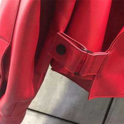 Retro und stilvoll Lederjacke - Ellen