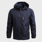 Herren Kapuze Regenjacke | Wasserdichte