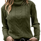 Zopf-Rollkragenpullover – Klassische Wärme mit elegantem Stil