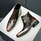 Elegante Herren Lederstiefel