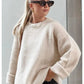 Stylischer Strickpullover in großen Größen