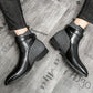 Handgefertigte Herren Leder Stiefel