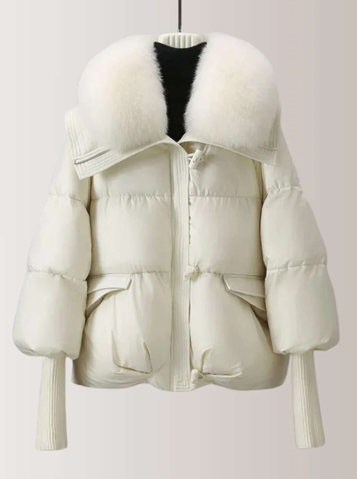 AVERY - Winddichte Daunen-Winterjacke für Frauen