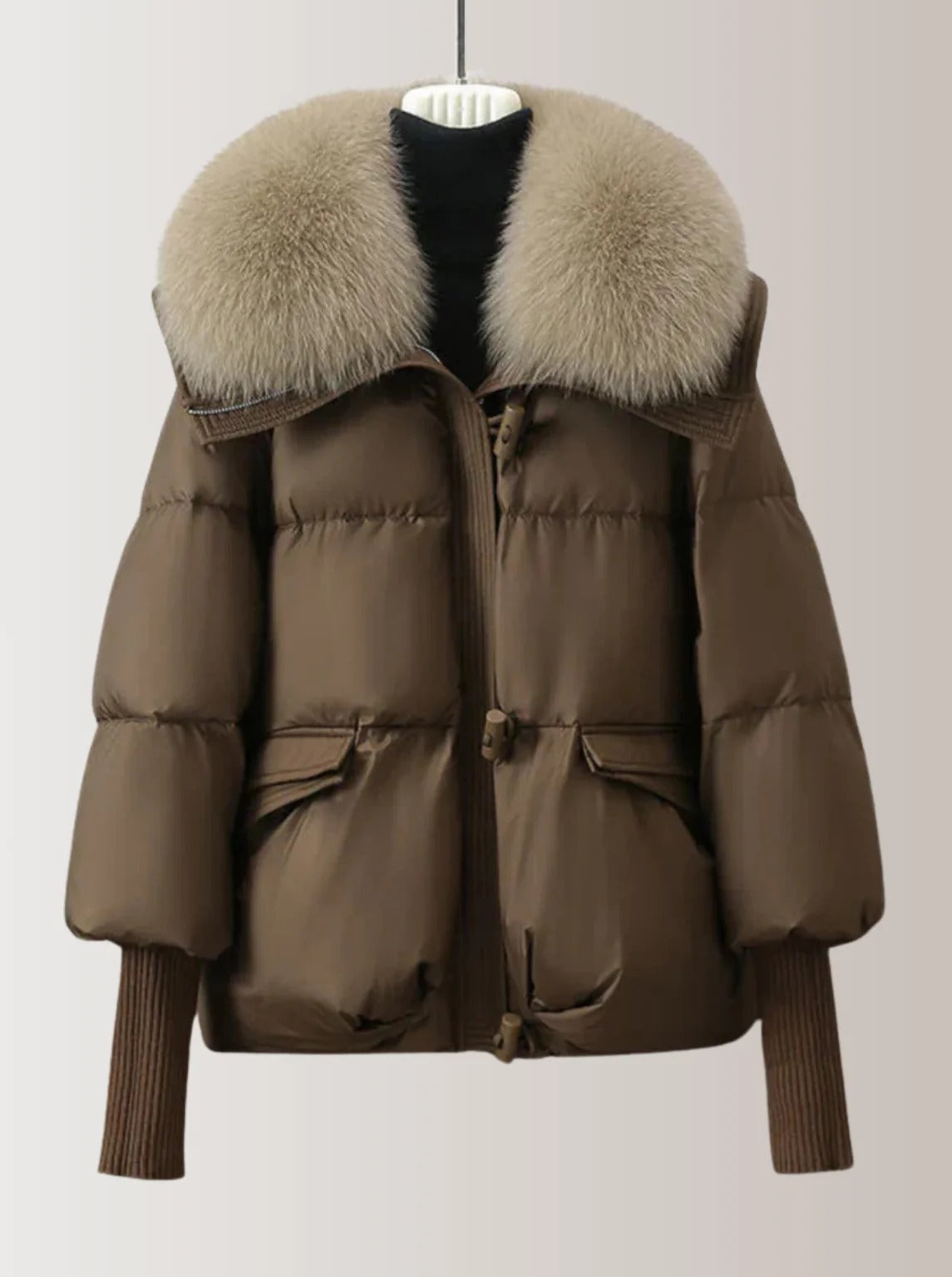 AVERY - Winddichte Daunen-Winterjacke für Frauen