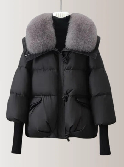 AVERY - Winddichte Daunen-Winterjacke für Frauen