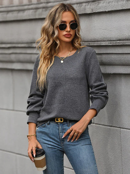 Nora - Schwarzer Kaschmirpullover