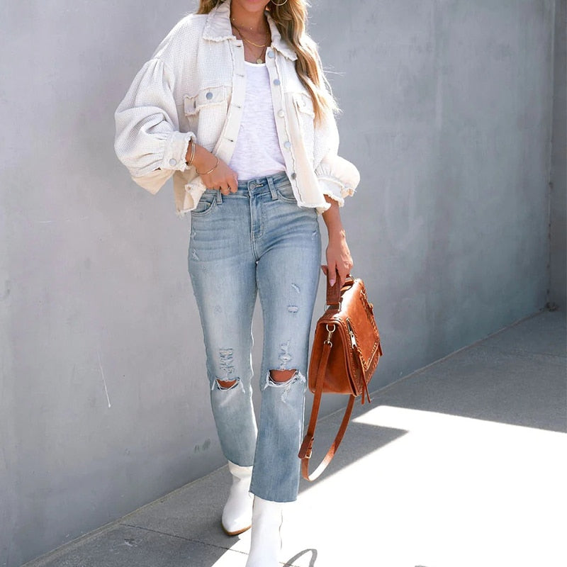 Eine einzigartige Jacke mit - Tessa