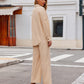 Schicke Damen-Freizeithose, Bluse und Hose für Damen