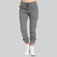 Lena - Schwarze Cargo-Jogginghose