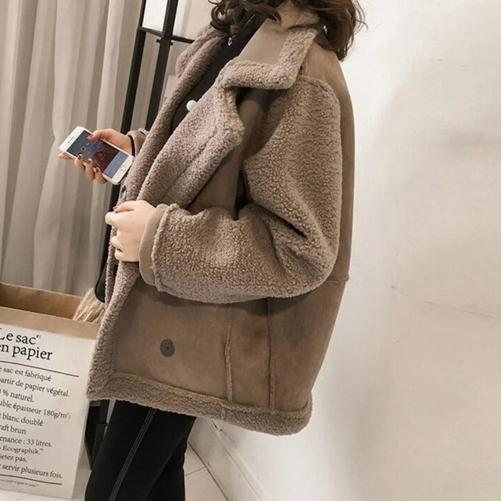 "Samira" Eleganter Warmer Mantel