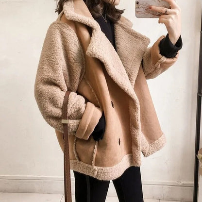 "Samira" Eleganter Warmer Mantel