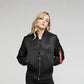 Hochwertige Unisex Bomberjacke mit Reißverschluß - Savannah