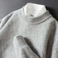 Geometry - Klassischer langärmeliger Strickpullover für Herren