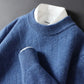 Geometry - Klassischer langärmeliger Strickpullover für Herren