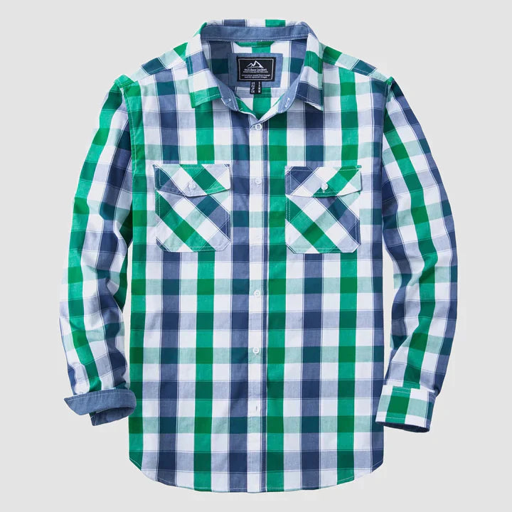 Elijah – lässiger karierter button-down