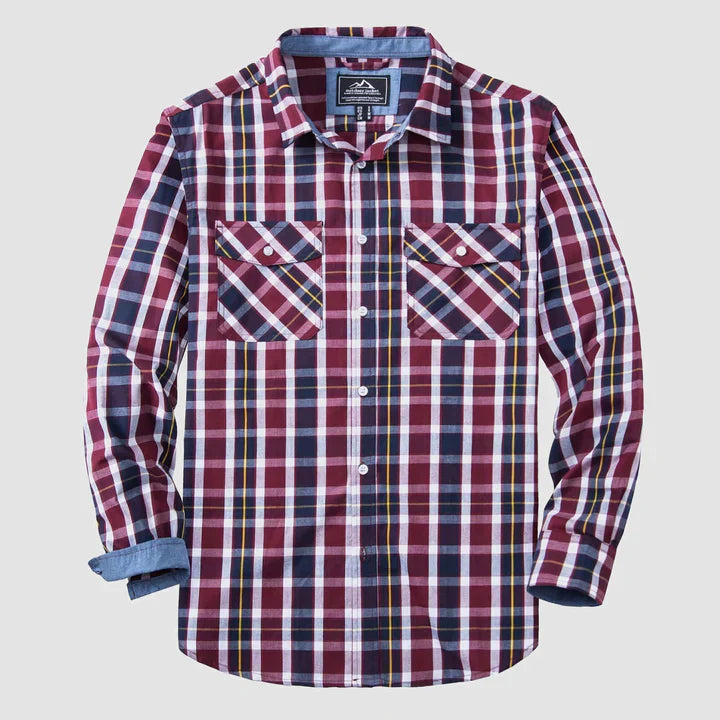 Elijah – lässiger karierter button-down