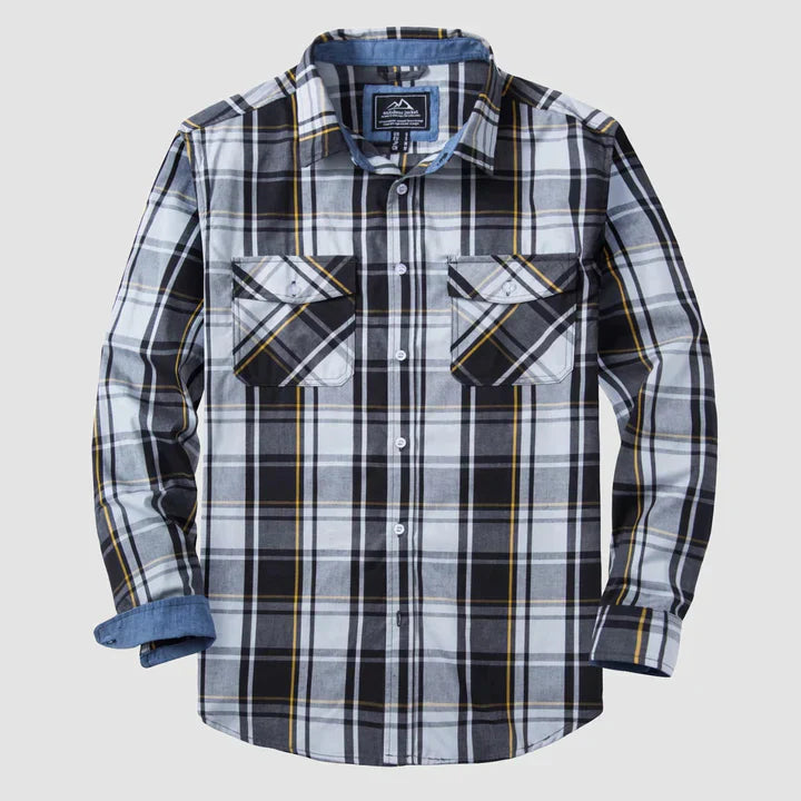 Elijah – lässiger karierter button-down