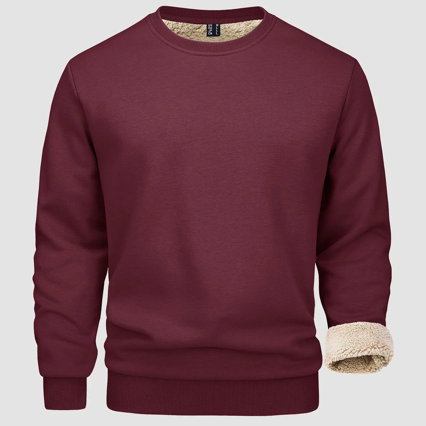 Benjamin – gefüttertes fleece-sweatshirt