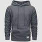 Michael – waffelstrick-hoodie für männer