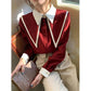 Selene - Chiffonbluse mit Kragen