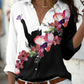 Rhian - Herbstliches Blumen Blouse