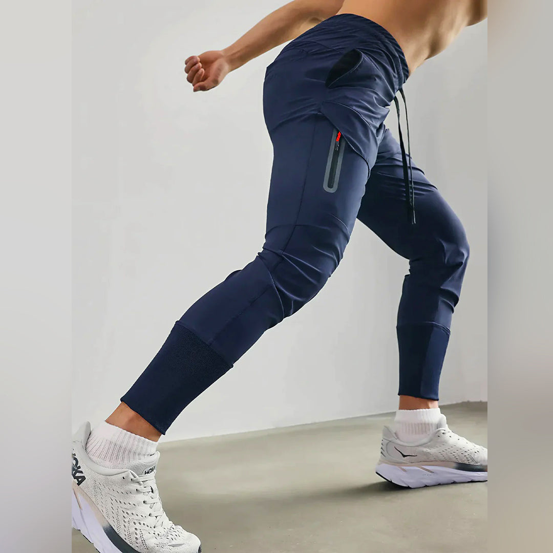 Max - Graue Slim-Fit Sport-Hose