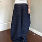 Henriet |  Street Vibe Jeans mit weitem Bein