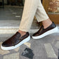 Super Bequeme Herren Slip-On Leder Loafers