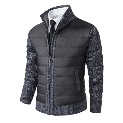 Herren Stilvoll Winter Steppjacke | Langarm