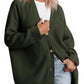 Damen-Strickjacke in Übergrößer | Gestreift