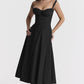 Magdalena - Midi Korsettkleid