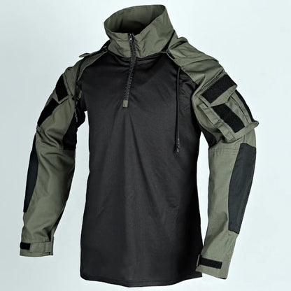 Taktische Softshell Jacke für Herren | Mit Kapuze