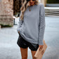 Chanel - Einfacher Rundhals Pullover mit Flair