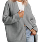 Damen-Strickjacke in Übergrößer | Gestreift