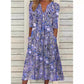 Silker Midi-Kleid