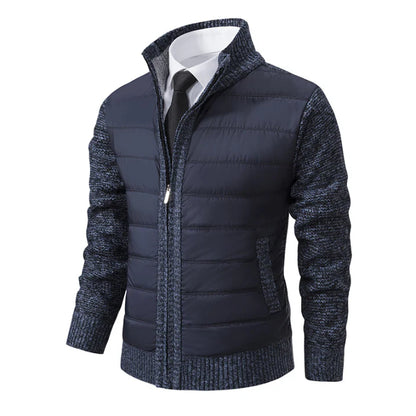 Herren Stilvoll Winter Steppjacke | Langarm