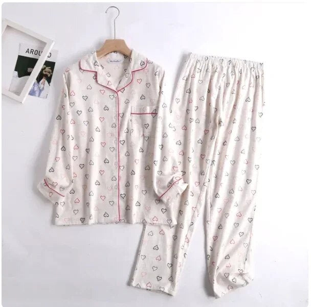 Cymopeleia | Pyjama-Sets aus Baumwollflanell