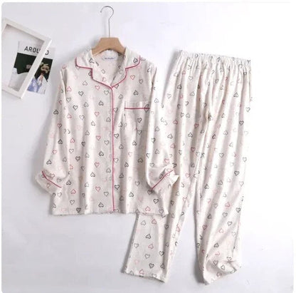 Cymopeleia | Pyjama-Sets aus Baumwollflanell