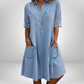 Sofia Denim-Kleid