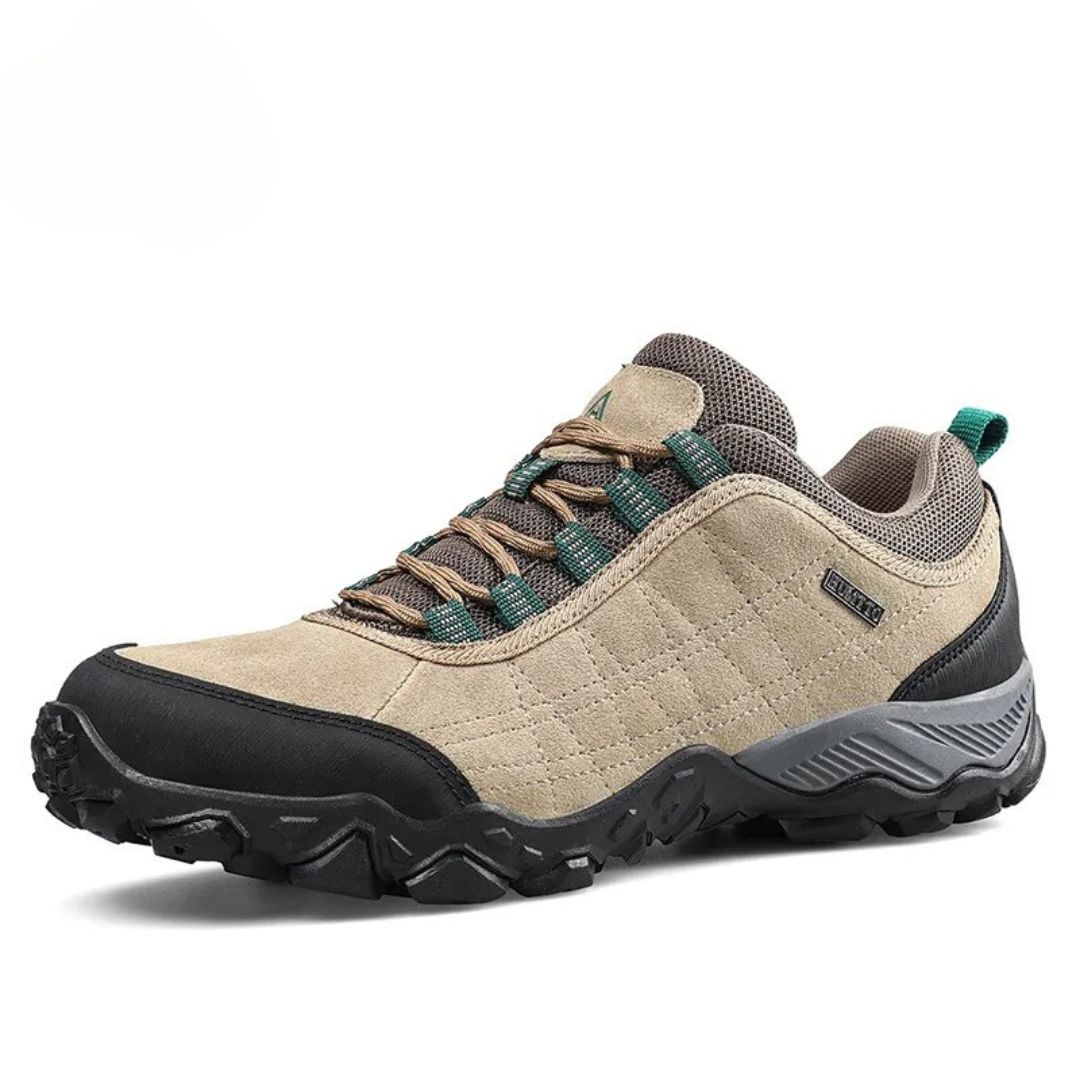 Robuste und bequeme niedrige Outdoor Wanderschuhe für Herren