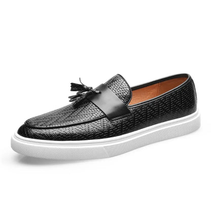 Elegante Leder Herren Loafer
