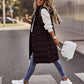 Damen Stepp Weste | Lang